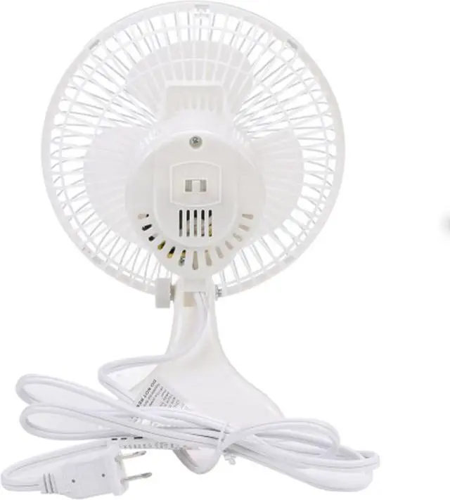 Alt view image 4 of 4 - Optimus F-0610 6" Personal Table Fan, White