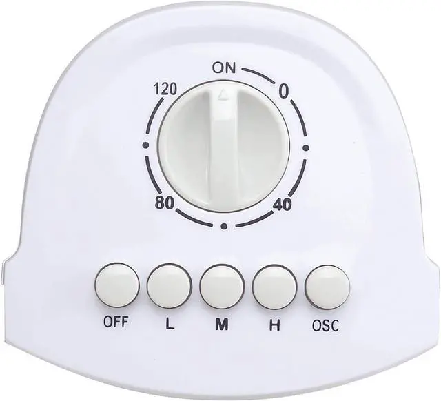 Alt view image 8 of 10 - Brentwood F-30TW 3 Speed 30 Inch Oscillating Silent Operating Tower Fan, White