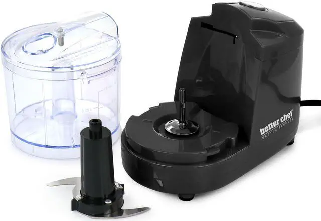 Alt view image 5 of 6 - Better Chef 1.5 Cup Safety Lock Compact Chopper in Black