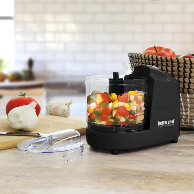 Alt view image 6 of 6 - Better Chef 1.5 Cup Safety Lock Compact Chopper in Black