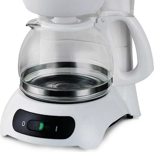 Alt view image 6 of 7 - Brentwood Appliances TS-213W 4-Cup Coffee Maker (White)