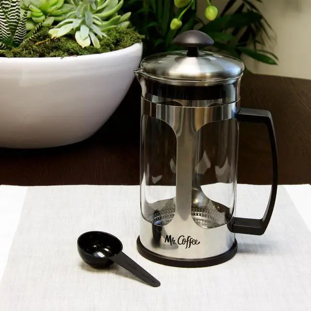 Alt view image 6 of 6 - Mr. Coffee 1.2 Qt. Coffee Press should be Mr. Coffee French Press Coffee Maker