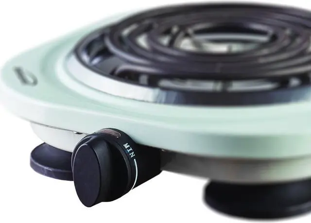 Alt view image 6 of 7 - Brentwood Appliances Electric 1,000Watt Single Burner (White) TS-321W