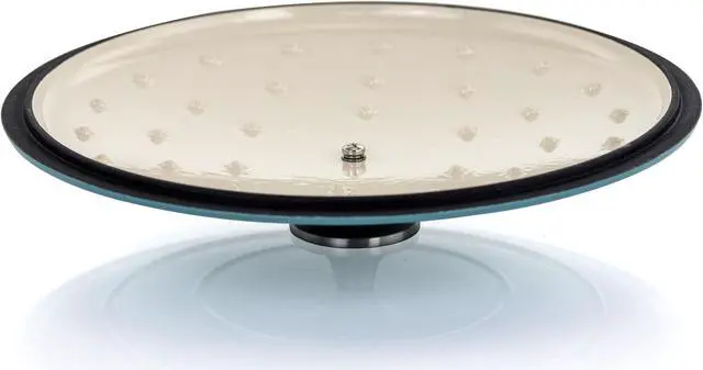 Alt view image 5 of 8 - Crock-Pot Artisan 2 Piece 7 Quarts Enamled Cast Iron Dutch Oven in Aqua Blue