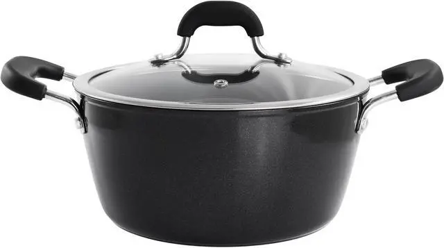 Main image of Kenmore Arlington 4.5 Quart Dutch Oven with Lid in Black