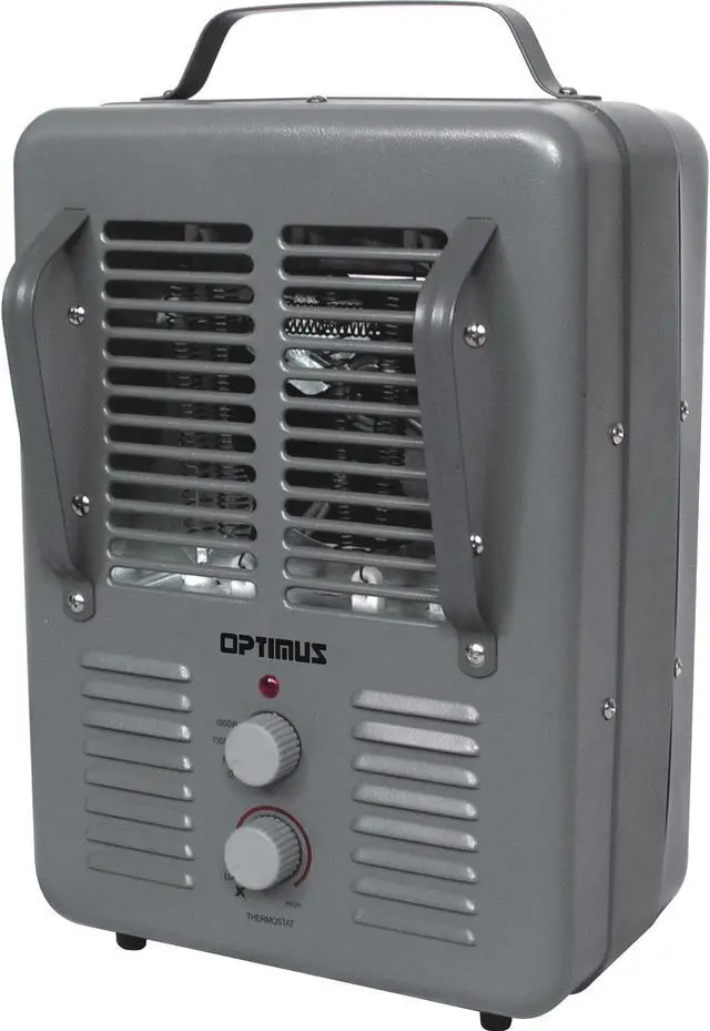 Alt view image 10 of 18 - OPTIMUS H-3013 Optimus h-3013 portable utility heater with thermostat
