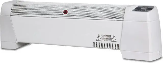 Alt view image 11 of 18 - OPTIMUS H-3603 Optimus h-3603 30" baseboard heater with thermostat