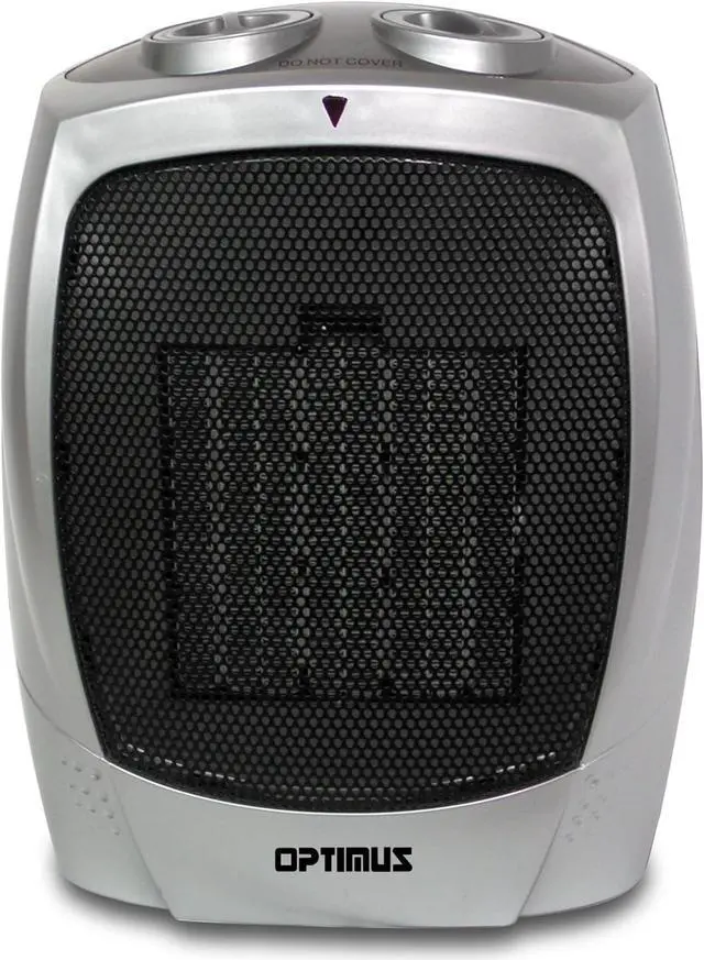 Alt view image 9 of 13 - Optimus H7004 Portable Ceramic Heater with Thermostat