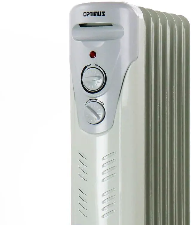 Alt view image 6 of 11 - Optimus H-6011 Portable Oil Filled Radiator Heater