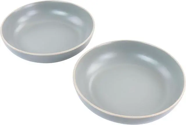 Alt view image 2 of 9 - Elama Round Stoneware High Class Dinnerware Full Service Set, Ocean Blue