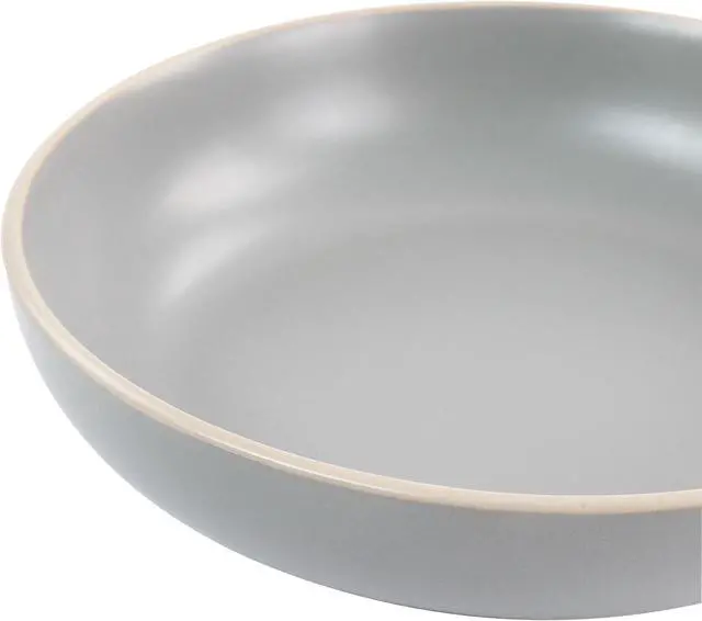 Alt view image 8 of 9 - Elama Round Stoneware High Class Dinnerware Full Service Set, Ocean Blue
