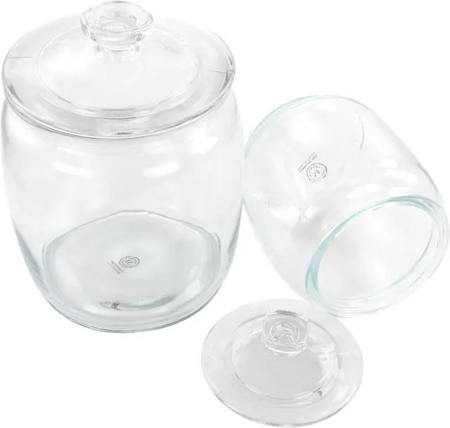 Alt view image 5 of 7 - Martha Stewart 4 Piece 2.1 and 1 Quart Glass Canister Set