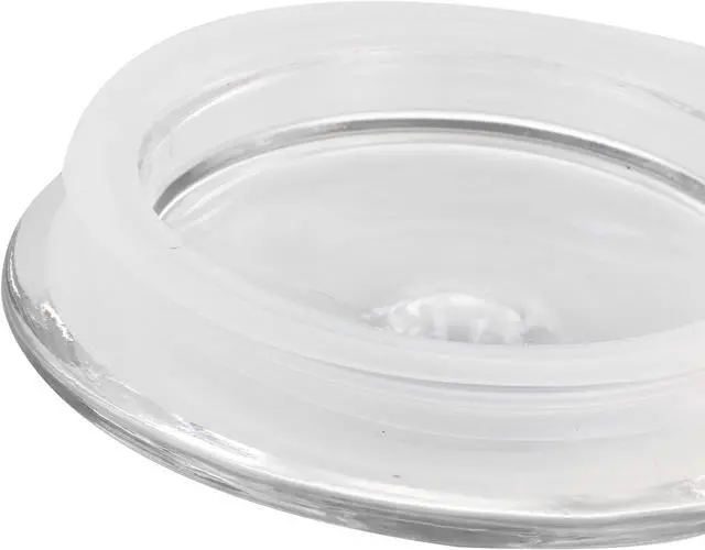 Alt view image 6 of 7 - Martha Stewart 4 Piece 2.1 and 1 Quart Glass Canister Set