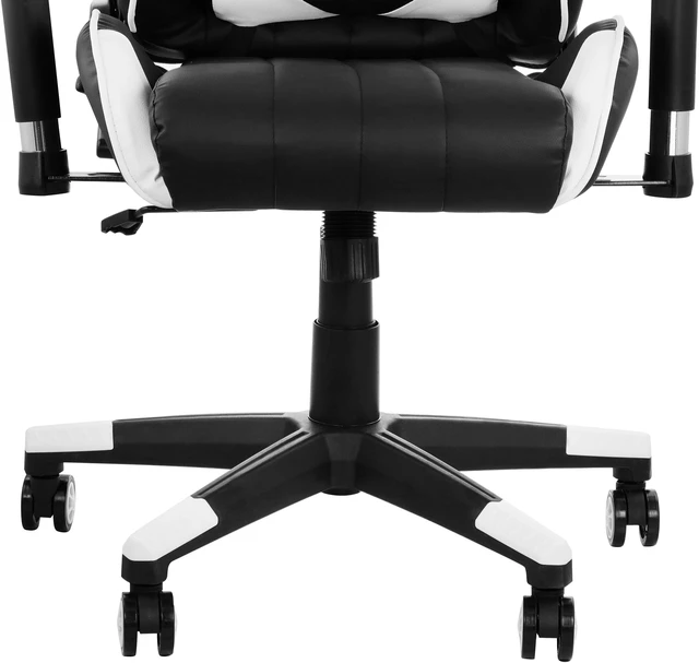 Alt view image 6 of 9 - GameFitz Gaming Chair in Black and Green