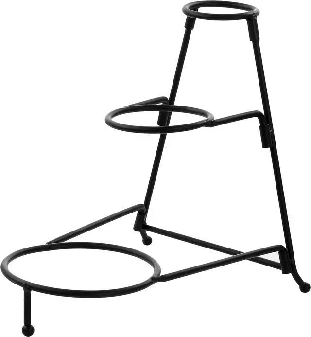 Alt view image 5 of 8 - Elama 3 Tier Oval Bowl Porcelain Serveware Set