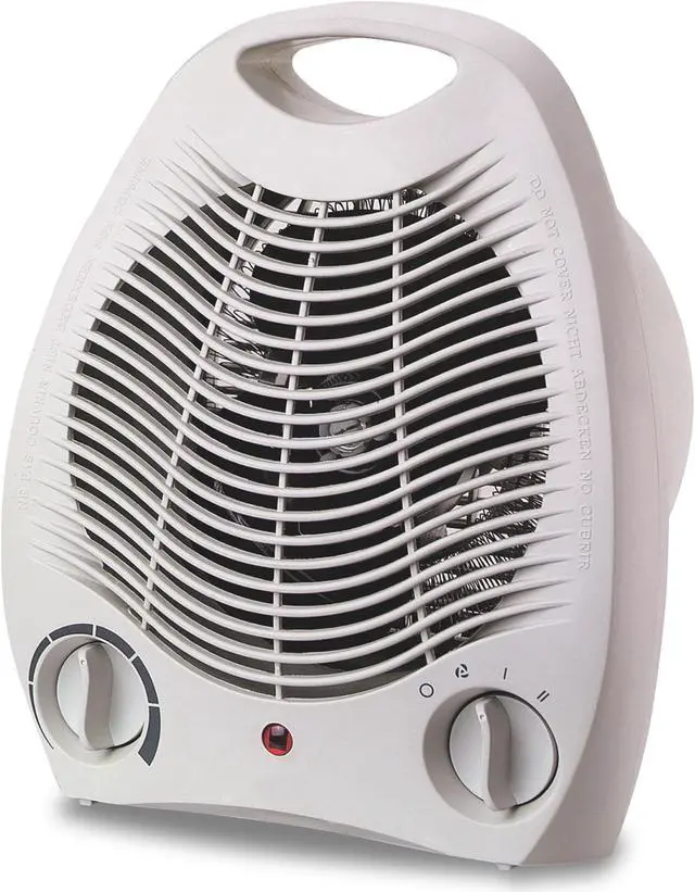 Alt view image 11 of 15 - Optimus Heater Fan Portable with Thermostat - White - H1322