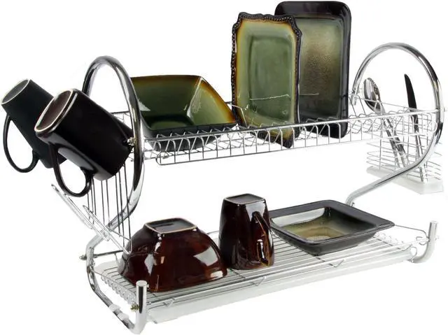 Alt view image 7 of 7 - Better Chef 22-Inch Dish Rack