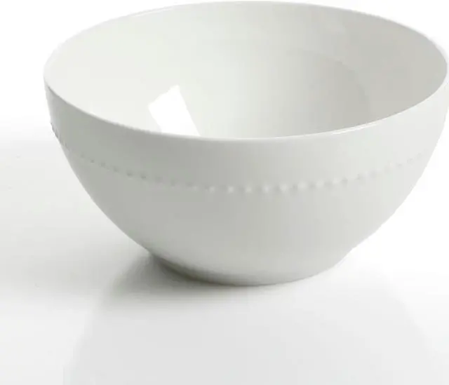 Alt view image 3 of 7 - Gibson Elite Gracious Dining 16 Piece Bone China Double Bowl Dinnerware Set in White