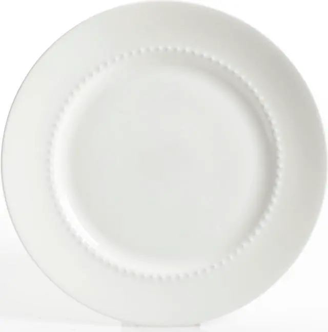 Alt view image 6 of 7 - Gibson Elite Gracious Dining 16 Piece Bone China Double Bowl Dinnerware Set in White
