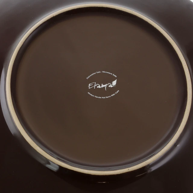 Alt view image 3 of 8 - Elama Clay Heart 16 Piece Luxurious Stoneware Dinnerware with Complete Setting for 4, 16Piece