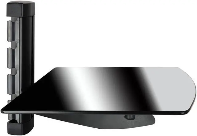 Alt view image 6 of 6 - MegaMounts Tempered Glass Shelf Wall Mount