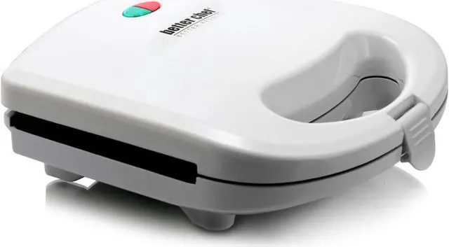 Alt view image 6 of 8 - Better Chef Panini Grill/Contact Grill Sandwich Maker, White IM-285W