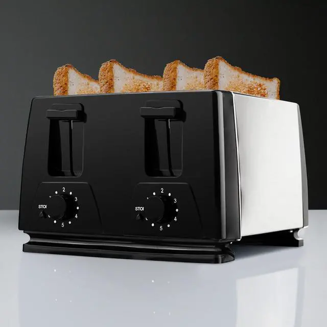 Alt view image 10 of 10 - Brentwood TS-284 4-Slice Toaster