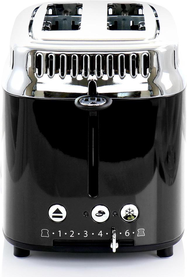 Russell Hobbs Tr9150bkr Retro Style 2 Slice Toaster - Black