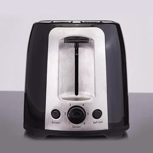 Alt view image 8 of 10 - Brentwood TS-292B Black and Stainless Steel 2 Slice Cool Touch Toaster