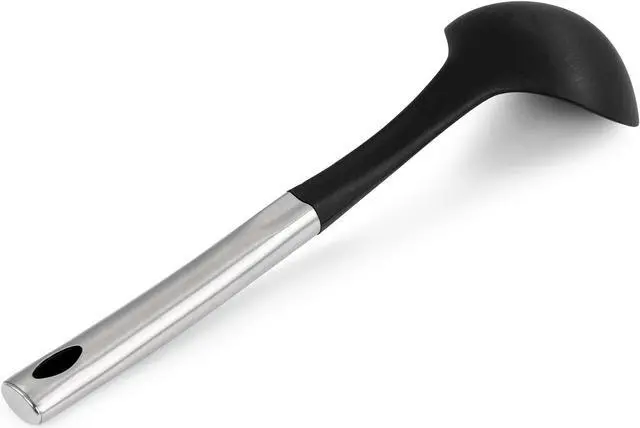 Alt view image 2 of 6 - Oster Baldwyn Nylon Ladle Kitchen Utensil with Stainless Steel Handle