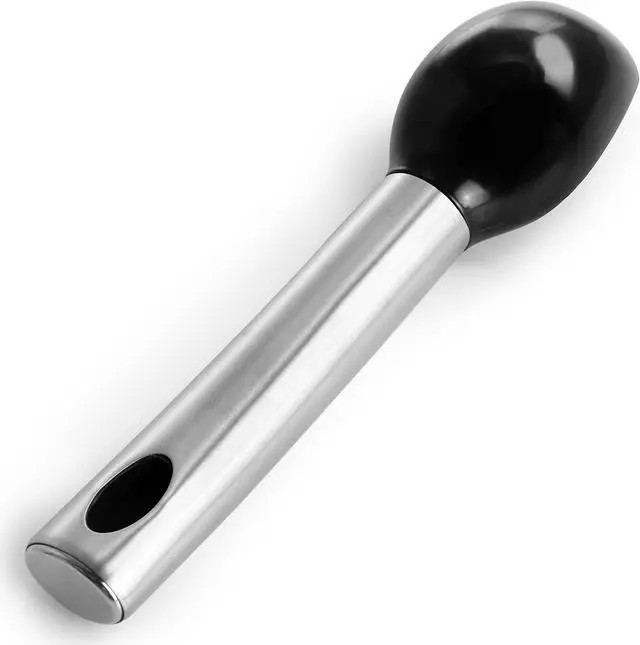 Alt view image 2 of 6 - Oster Baldwyn Stainless Steel and Plastic Ice Cream Scoop