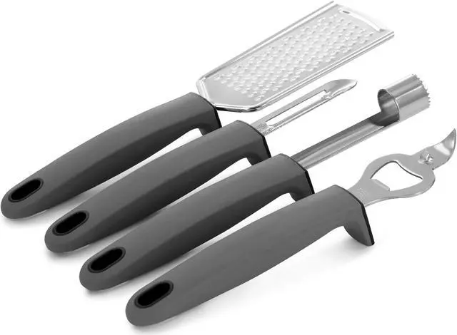 Alt view image 2 of 7 - Oster 19 Piece Nylon and Stainless Steel Kitchen Tool and Utensil Set