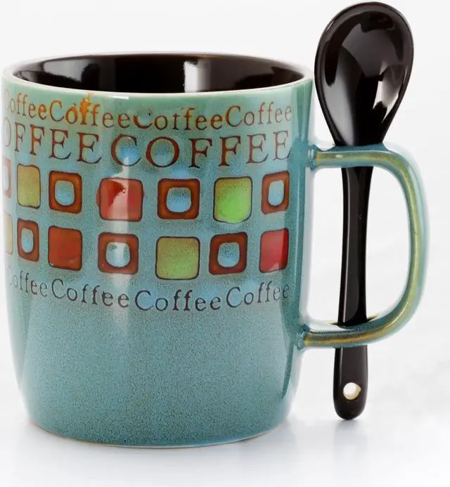 Alt view image 8 of 10 - Gibson 78757.08 13oz Mr. Coffee Cafe Americano Mug Set