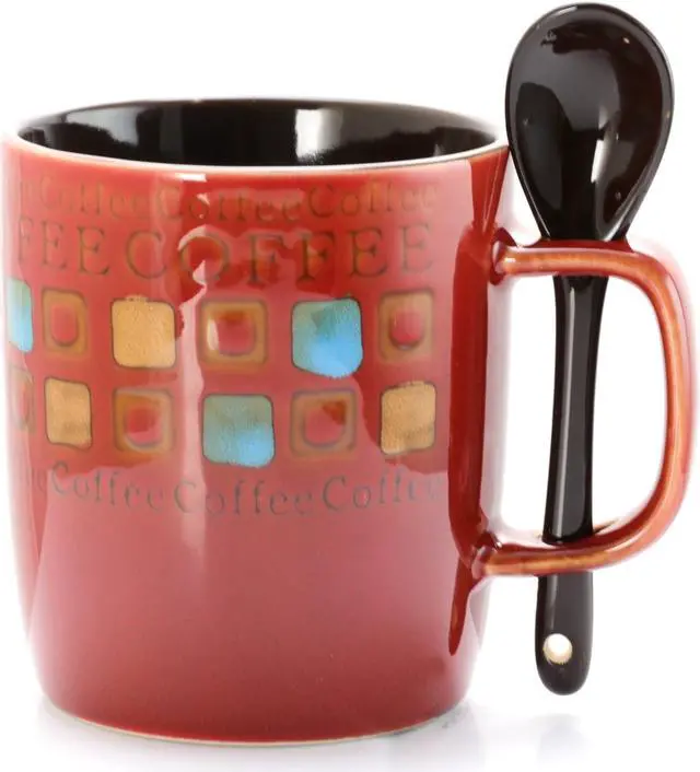 Alt view image 10 of 10 - Gibson 78757.08 13oz Mr. Coffee Cafe Americano Mug Set