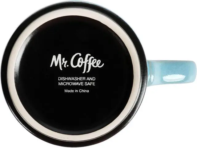 Alt view image 6 of 7 - Mr. Coffee Prime Valley 4 Piece 15 Ounce Stackable Coffee Mug Set in Assorted Designs