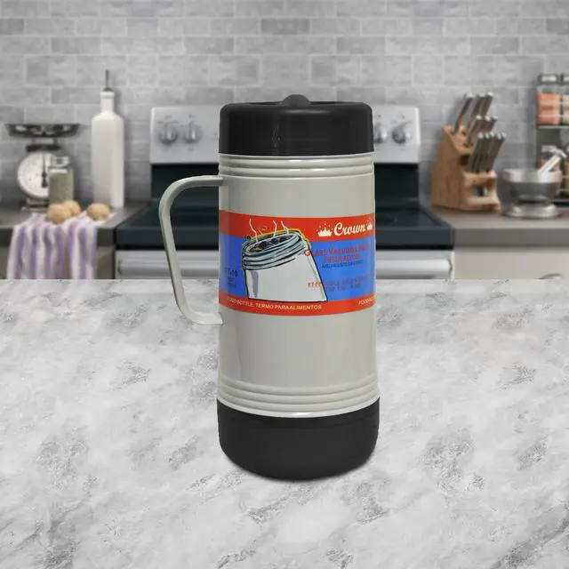Alt view image 6 of 6 - Royal Crown FT-10 Glass Vacuum Food Thermos (1.0 Liter)