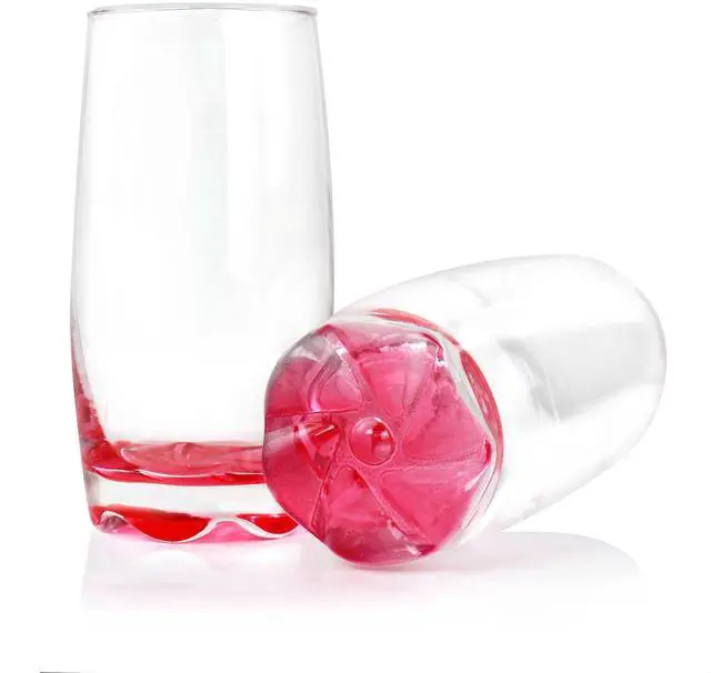 Alt view image 4 of 8 - Gibson Karissa 8 Piece Drinking Glass Tumbler Set Assorted 13 oz. (92361.08) 93596601M