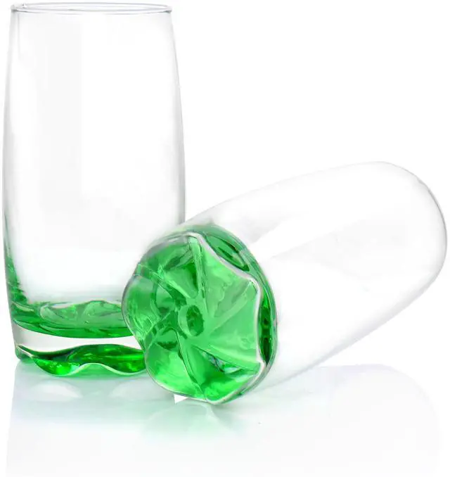 Alt view image 6 of 8 - Gibson Karissa 8 Piece Drinking Glass Tumbler Set Assorted 13 oz. (92361.08) 93596601M