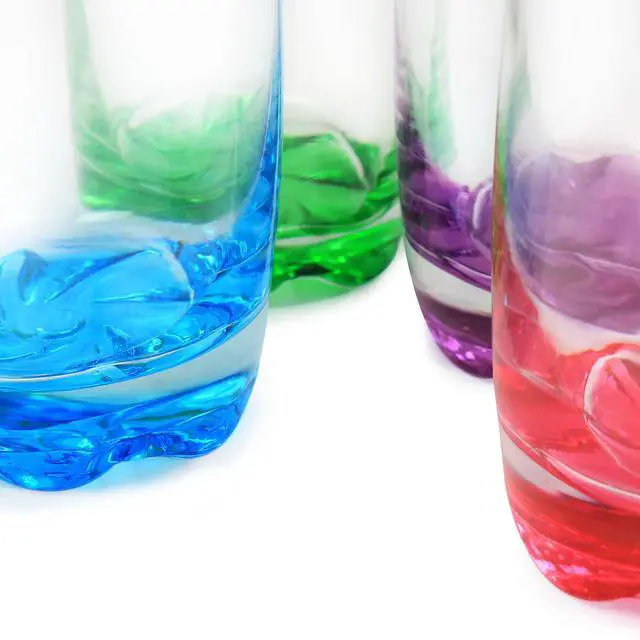 Alt view image 7 of 8 - Gibson Karissa 8 Piece Drinking Glass Tumbler Set Assorted 13 oz. (92361.08) 93596601M