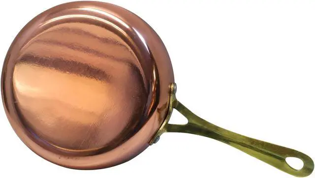 Alt view image 2 of 5 - Gibson Home Rembrandt 4.7 Inch Stainless Steel Mini Frying Pan, Copper Plated