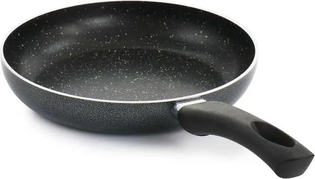 Alt view image 2 of 6 - Oster 9.4 in. Nonstick Aluminum Frying Pan in Graphite Grey