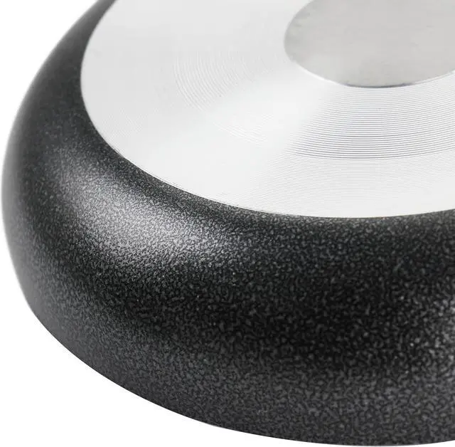 Alt view image 5 of 6 - Oster 9.4 in. Nonstick Aluminum Frying Pan in Graphite Grey