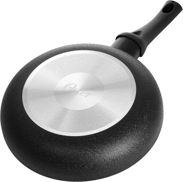 Alt view image 3 of 5 - Oster Ashford 8 Inch Non Stick Aluminum Frying Pan in Black