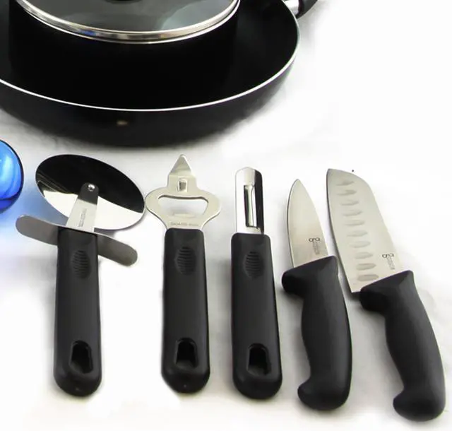 Alt view image 7 of 10 - GH 59PC Cookware Combo Set