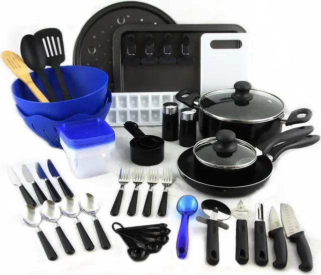 Alt view image 10 of 10 - GH 59PC Cookware Combo Set