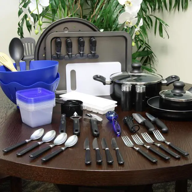 Alt view image 9 of 10 - GH 59PC Cookware Combo Set
