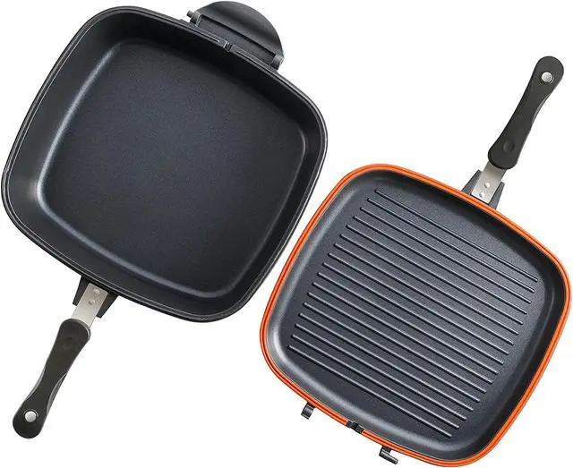 Alt view image 3 of 8 - Kenmore 5 Piece Nonstick Multi Function Cookware Set in Black