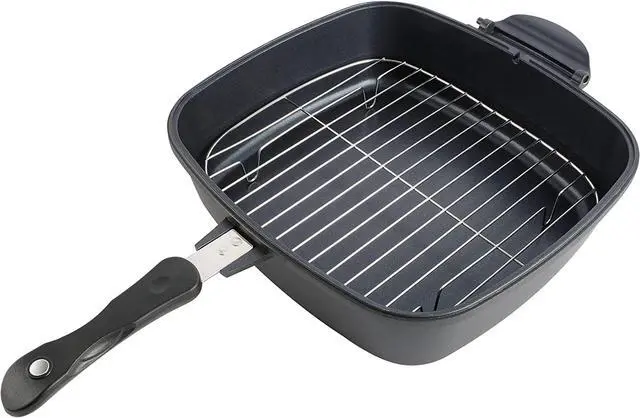 Alt view image 4 of 8 - Kenmore 5 Piece Nonstick Multi Function Cookware Set in Black