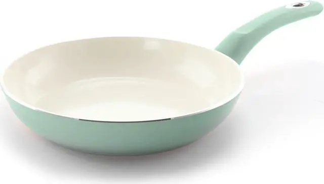 Alt view image 5 of 9 - Gibson 123880.07 7 Piece Forged Aluminum Glossy Pastel Cookware Set