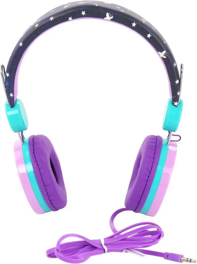 Alt view image 8 of 12 - Sakar Over the Ear Kids Safe Headphones (My Little Pony)